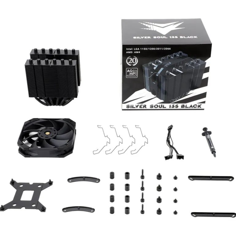 Disipador CPU ThermalRight Silver Soul 135 Negro