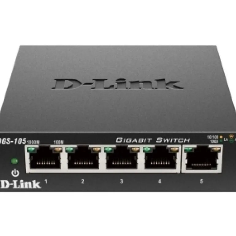 D-Link DGS-105 5 Puertos 10/100/1000 - Switch