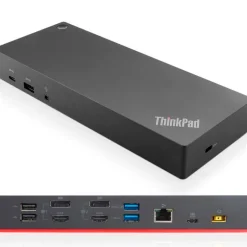 Dock Lenovo ThinkPad Hybrid USB-C/USB-A Negro