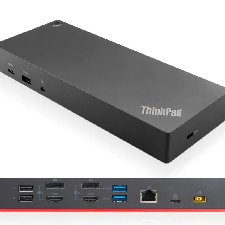 Dock Lenovo ThinkPad Hybrid USB-C/USB-A Negro