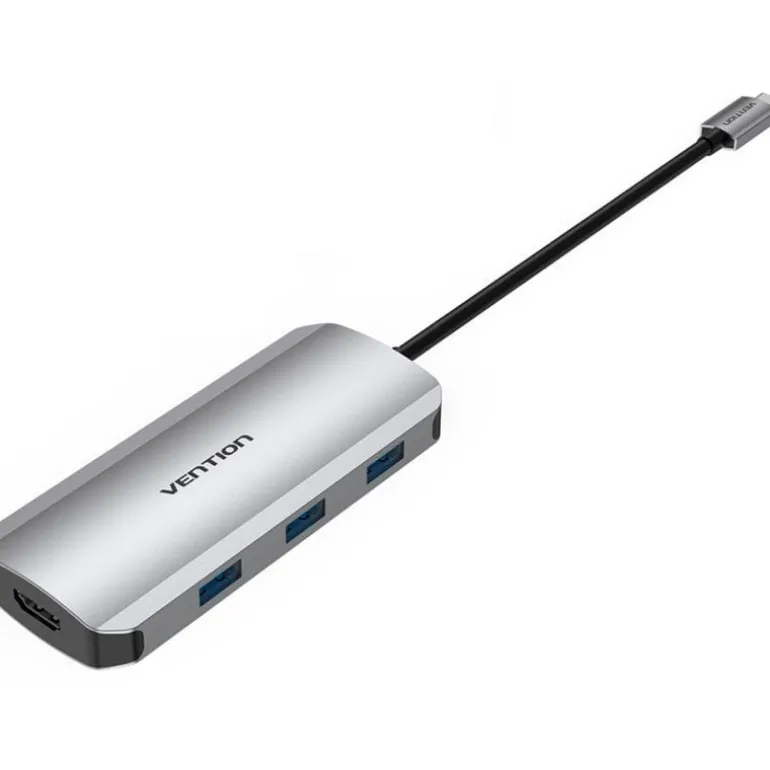 Dock Vention TOJHB Station 7 En 1 Gris