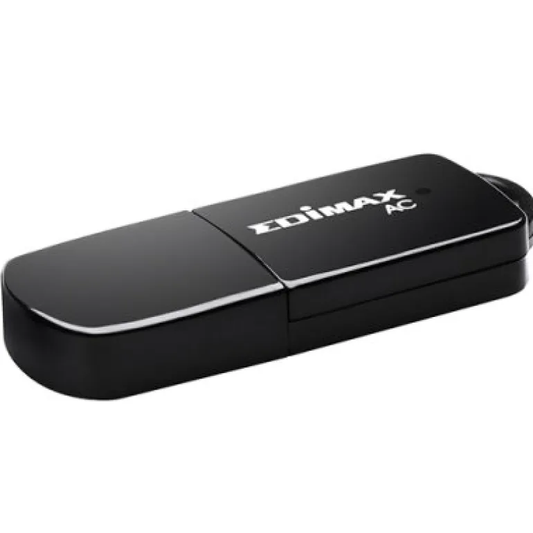 Edimax EW-7811UTC Mini USB Doble Banda AC600 Wi-Fi - Adaptador USB