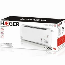 Electrodomésticos Haeger Bulgari Tostadora Multifunción 1000W Blanco