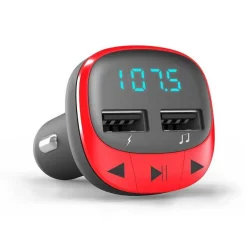 Energy Sistem Energy Car Transmisor FM Rojo - Reproductor MP3