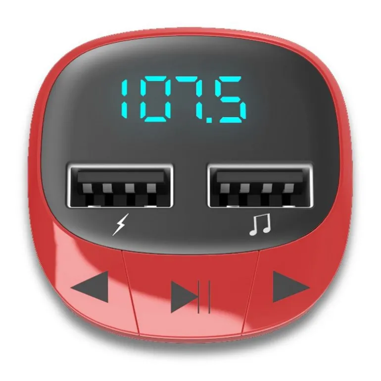 Energy Sistem Energy Car Transmisor FM Rojo - Reproductor MP3