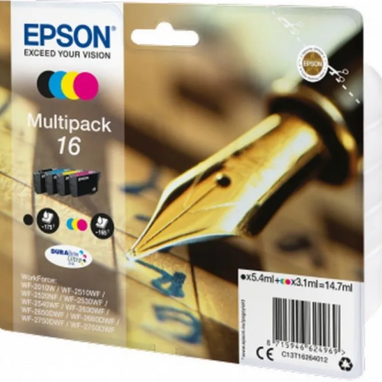 Epson DURABrite Multipack 16 - Cartucho