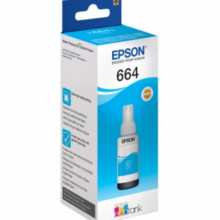 Epson T6642 Cián 70ml - Kit Relleno Tinta
