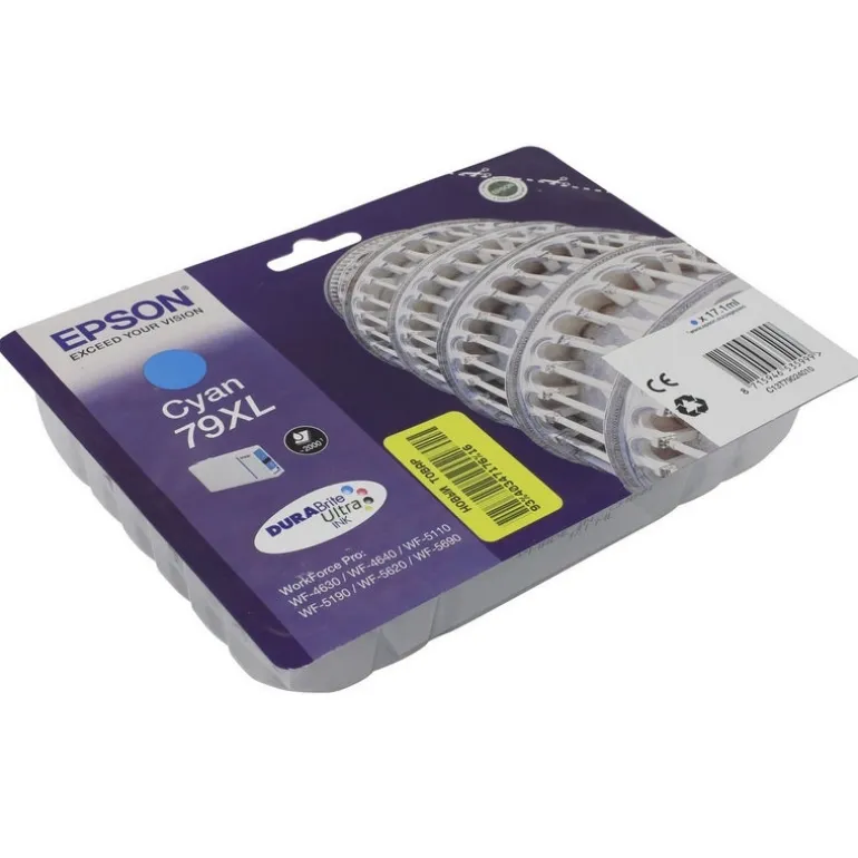 Epson 79XL Cian WF-4630DWF/WF-4640DTWF/WF-5110DW - Cartucho