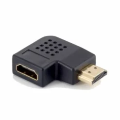 Equip 118910 A-Macho/A-Hembra Angulo 90º Negro - Adaptador HDMI