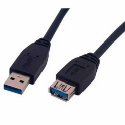 Equip 128399 Conectores Macho/Hembra USB3.0 3m Negro - Cable USB