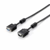 Equip Conector VGA Macho a VGA Hembra 10m Negro - Cable Alargador