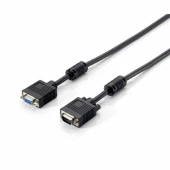 Equip Conector VGA Macho a VGA Hembra 5m Negro - Cable Alargador