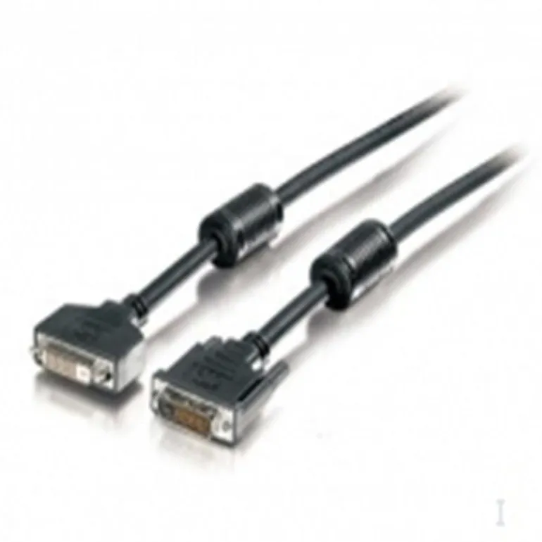 Equip Macho - Macho 5 Metros con Ferritas - Cable DVI