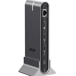 Estación Acoplamiento Acer Type C Universal Docking Station 15 En 1 x HDMI 4K@60Hz Plata