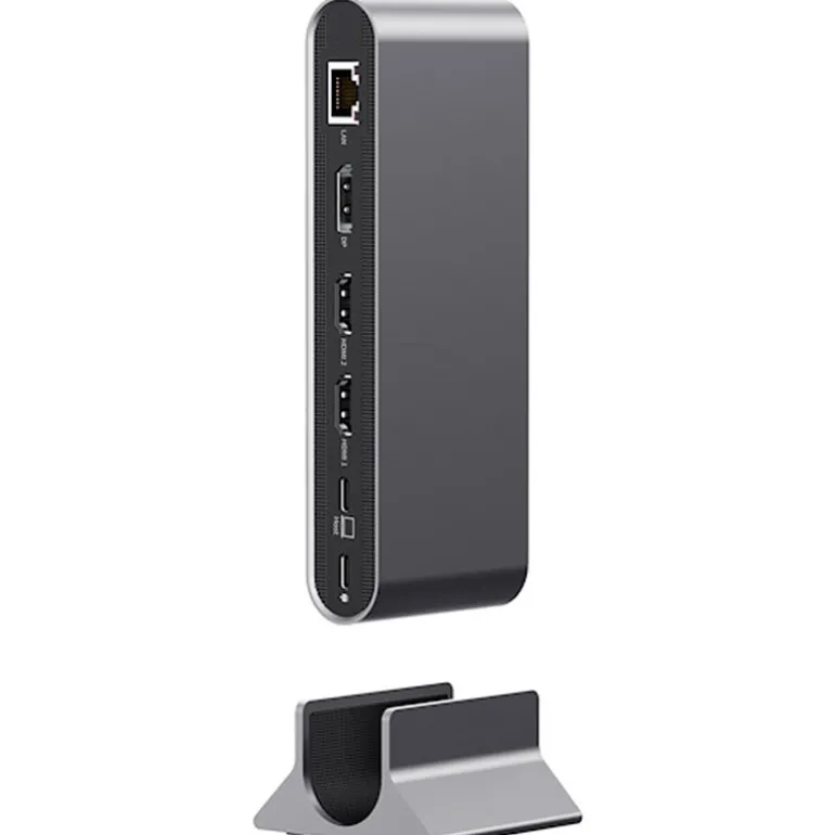 Estación Acoplamiento Acer Type C Universal Docking Station 15 En 1 x HDMI 4K@60Hz Plata