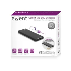 Ewent EW7023 M2 USB 3.1 Aluminio - Caja Externa