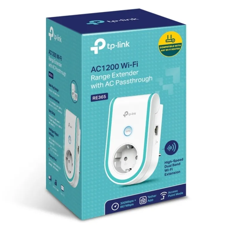 Extensor TP-Link RE365 Wi-Fi AC1200
