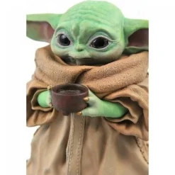 Figura Diamond Select Star Wars The Mandalorian Grogu Con Sopa