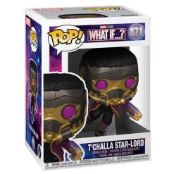 Figura Funko Pop Marvel What If T'Challa Star Lord