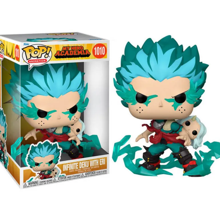 Figura Funko Pop My Hero Academia Infinite Deku With Eri