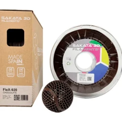 Filamento Sakata 3D FLEX 920 1.75mm 1Kg Chocolate
