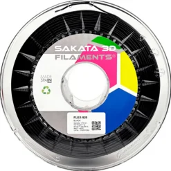 Filamento Sakata 3D FLEX 920 1.75mm 1Kg Negro