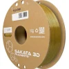 Filamento Sakata 3D PLA 850 1.75mm 1Kg Silk Gold