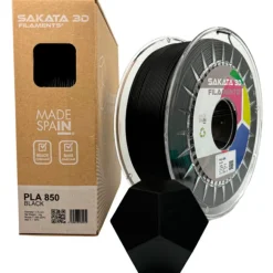 Filamento Sakata 3D PLA 850 2.85mm 1Kg Negro