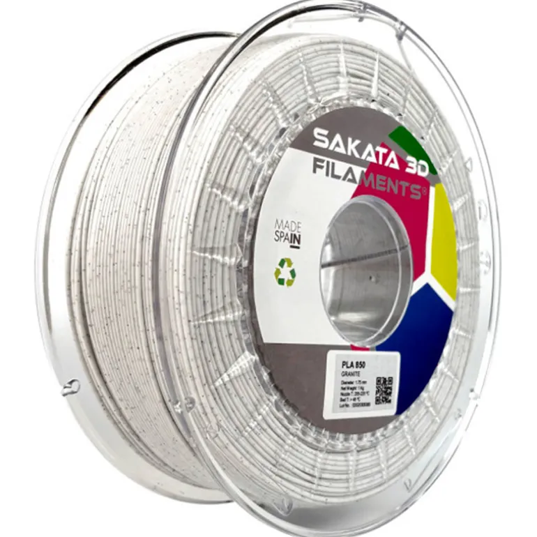 Filamento Sakata 3D PLA 850 1.75mm 1Kg Granito