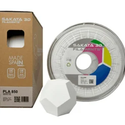Filamento Sakata 3D PLA 850 2.85mm 1Kg Blanco