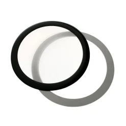 Filtro 14 cm - DEMCiflex Round Dust Filter - black/black