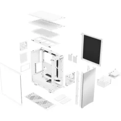 Fractal Design Define 7 Compact White Cristal Templado - Caja/Torre
