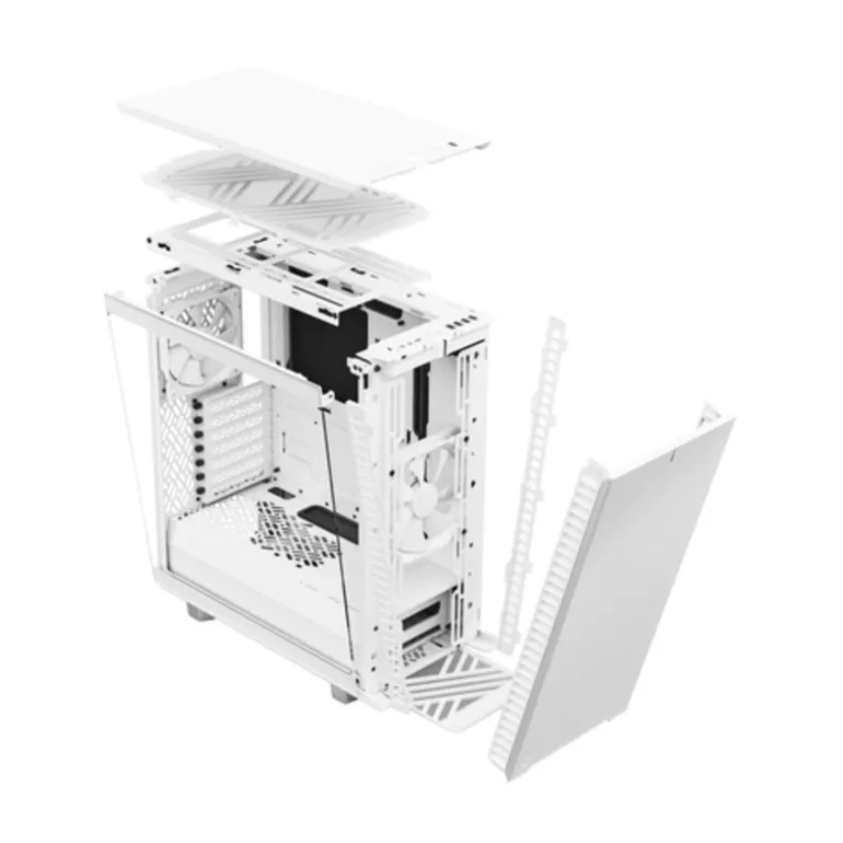 Fractal Design Define 7 Compact White Cristal Templado - Caja/Torre