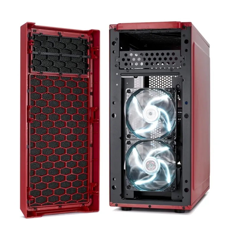Fractal Design Focus G Rojo - Caja/Torre