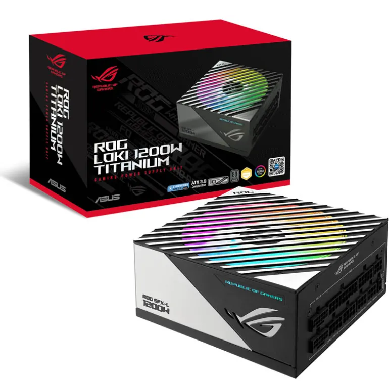 Fuente/PSU Asus ROG Loki SFX-L 80 Plus Titanium 1200W ATX 3.0 PCIE 5.0 Modular