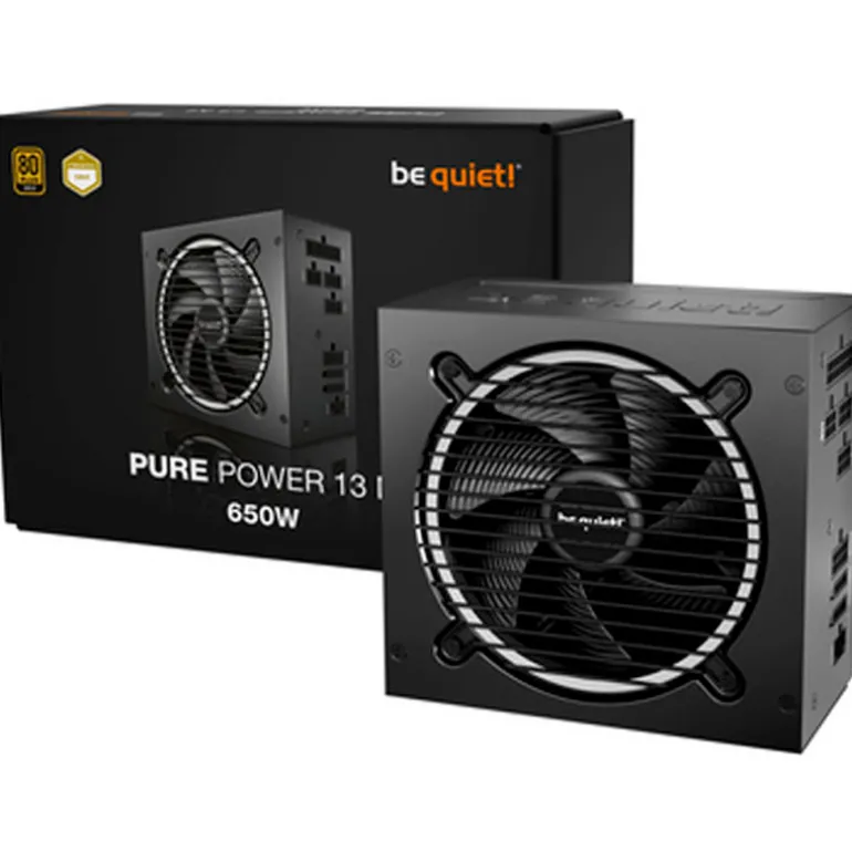 Fuente/PSU be quiet! Pure Power 13 M 80 Plus Gold 650W ATX 3.1 PCIE 5.1 Modular