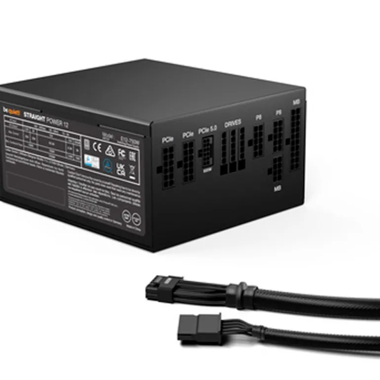 Fuente/PSU be quiet! Straight Power 12 80 Plus Platinum 750W ATX 3.1 PCIE 5.1 Modular