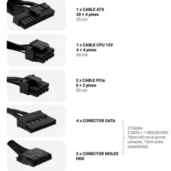 Fuente/PSU Coolbox POWERLINE III 650W 85% EFI ATX12V