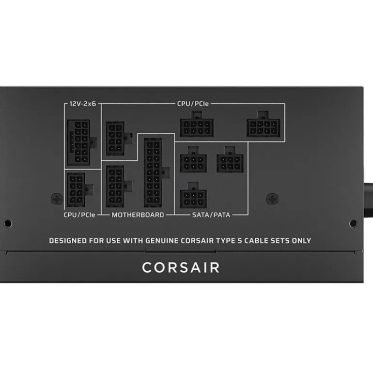 Fuente/PSU Corsair RM750X SHIFT Cybenetics Gold 750W ATX 3.1 PCIE 5.1 Modular
