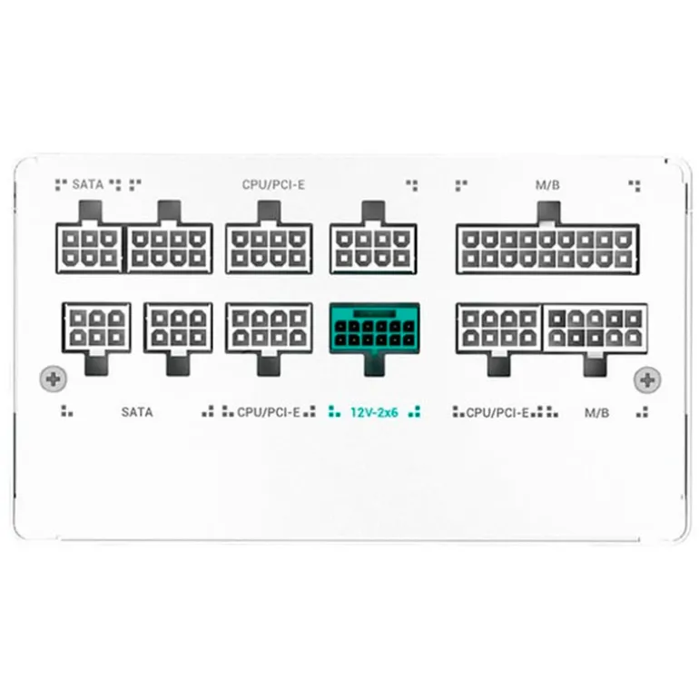 Fuente/PSU DeepCool PN850M 80 Plus Gold 850W ATX 3.0 PCIE 5.0 Modular Blanco