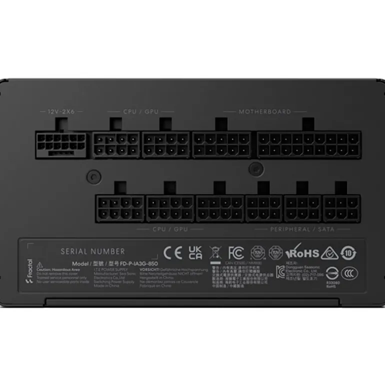 Fuente/PSU Fractal Design ION Gold 80 Plus Gold 850W Modular