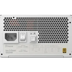 Fuente/PSU Fractal Design ION 3 Gold 80 Plus Gold 1000W Modular Blanco