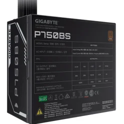 Fuente/PSU Gigabyte P750BS 80 Plus Bronze 750W ATX