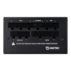 Fuente/PSU Hiditec GDX1050 V2 80 Plus Gold 1050W ATX 3.0 PCIE 5.0 Modular