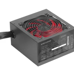 Fuente/PSU Mars Gaming MPIII650 650W Eficencia Digital APFC 85% AI-RPM Negro