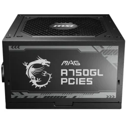 Fuente/PSU MSI MAG A750GL 80 Plus Gold 750W ATX 3.0 PCIE 5.0 Modular