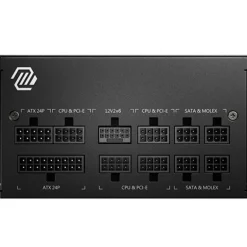 Fuente/PSU MSI MAG A850GL PCIE5 II 80 Plus Gold 850W ATX 3.0 PCIE 5.0 Modular Negro