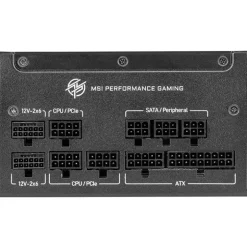 Fuente/PSU MSI MPG A1000GS PCIE5 80 Plus Gold 1000W ATX 3.1 PCIE 5.1 Modular