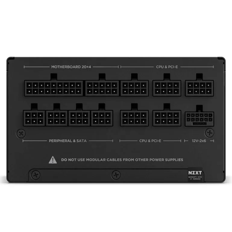 Fuente/PSU NZXT C1200 80 Plus Gold 1200W ATX 3.1 PCIE 5.0 Modular