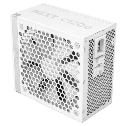Fuente/PSU NZXT C1200 80 Plus Gold 1200W ATX 3.1 PCIE 5.0 Modular Blanco